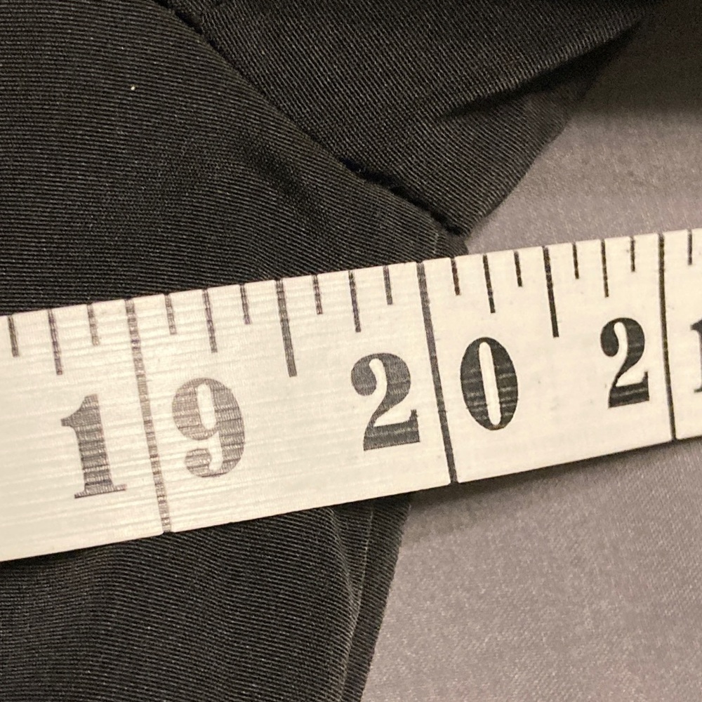 Calvin Klein Classic Black Trench Coat Small S - Picture 9 of 12